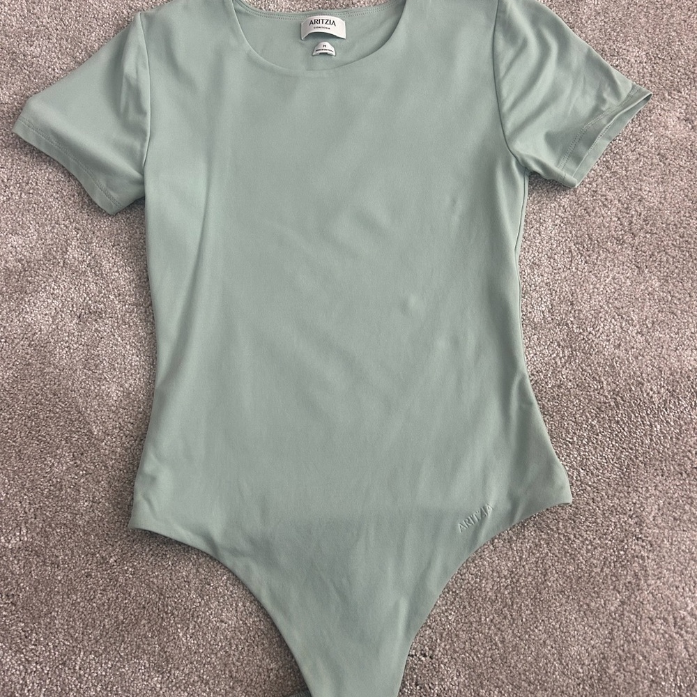 Aritzia Contour Bodysuit Green